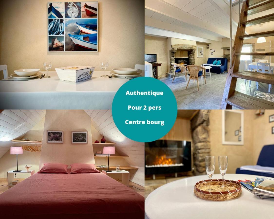 Authentique Penty Au Coeur Du Bourg Apartman Roscanvel Kültér fotó