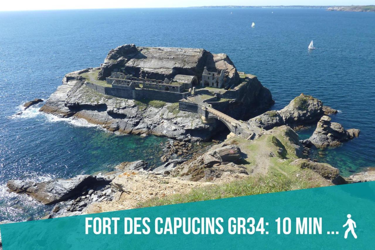 Authentique Penty Au Coeur Du Bourg Apartman Roscanvel Kültér fotó